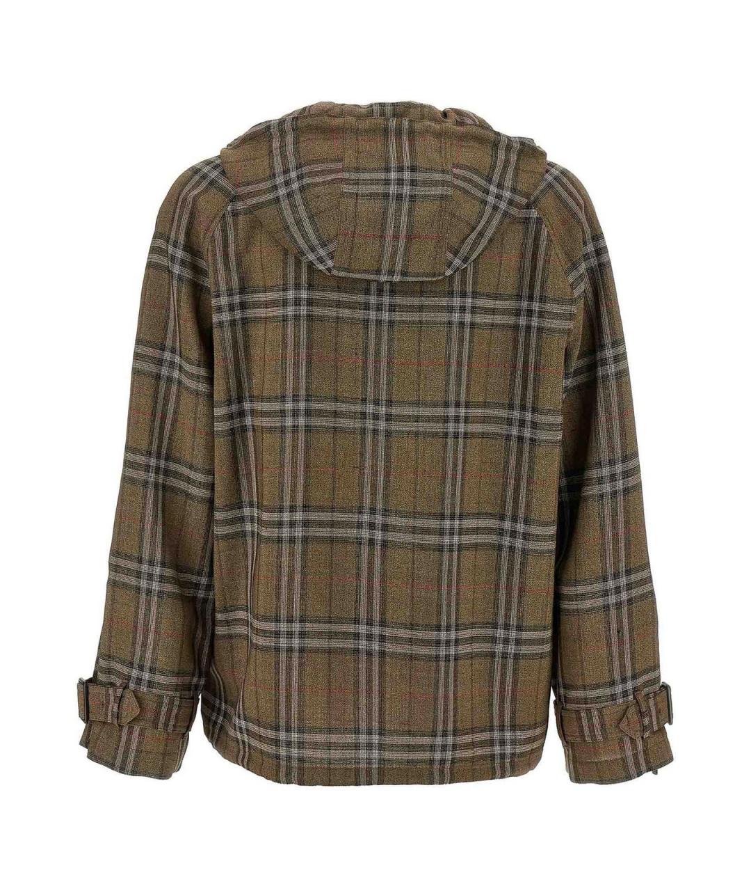 BURBERRY Мульти шелковая кэжуал рубашка, фото 2