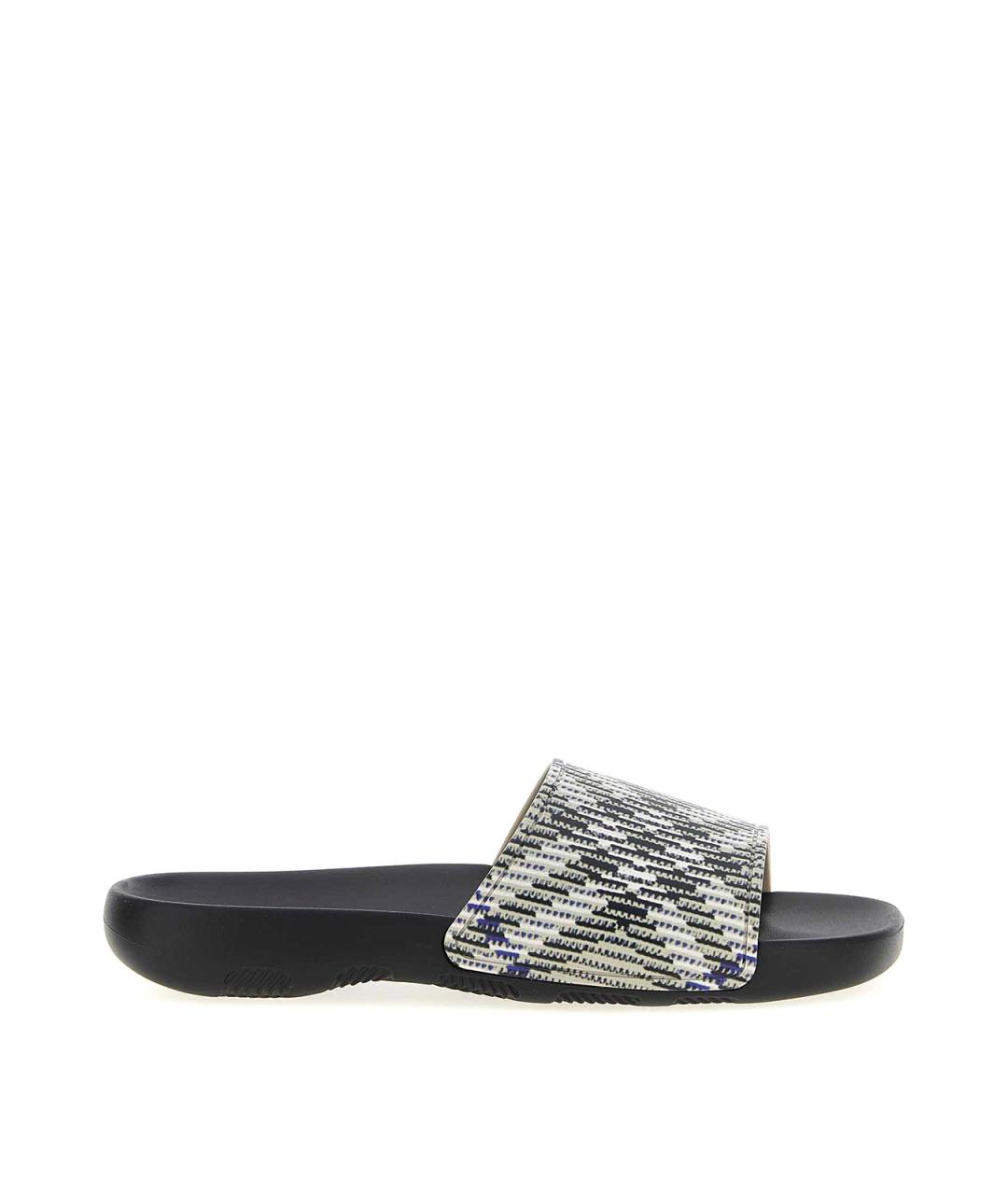 BURBERRY Мульти шлепанцы, фото 1