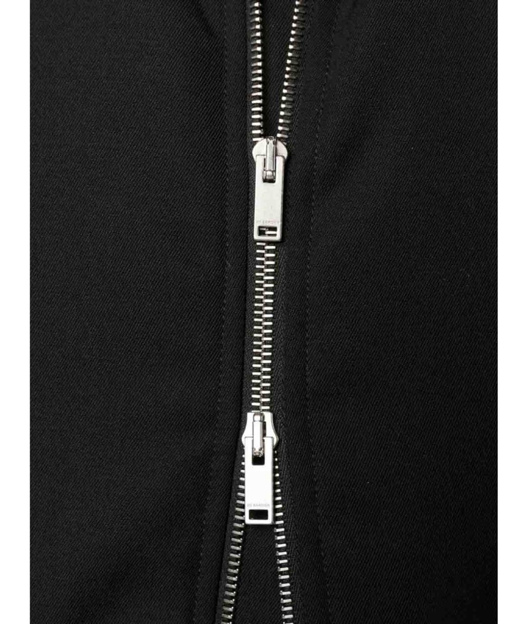 JIL SANDER Черная шерстяная куртка, фото 4