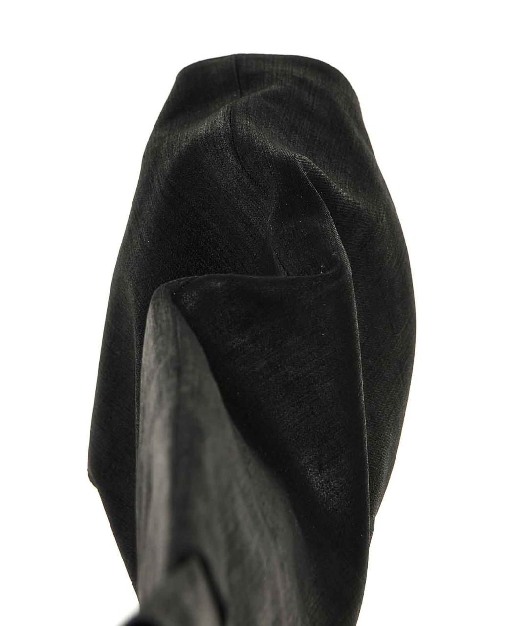 RICK OWENS DRKSHDW Черные текстильные сапоги, фото 4