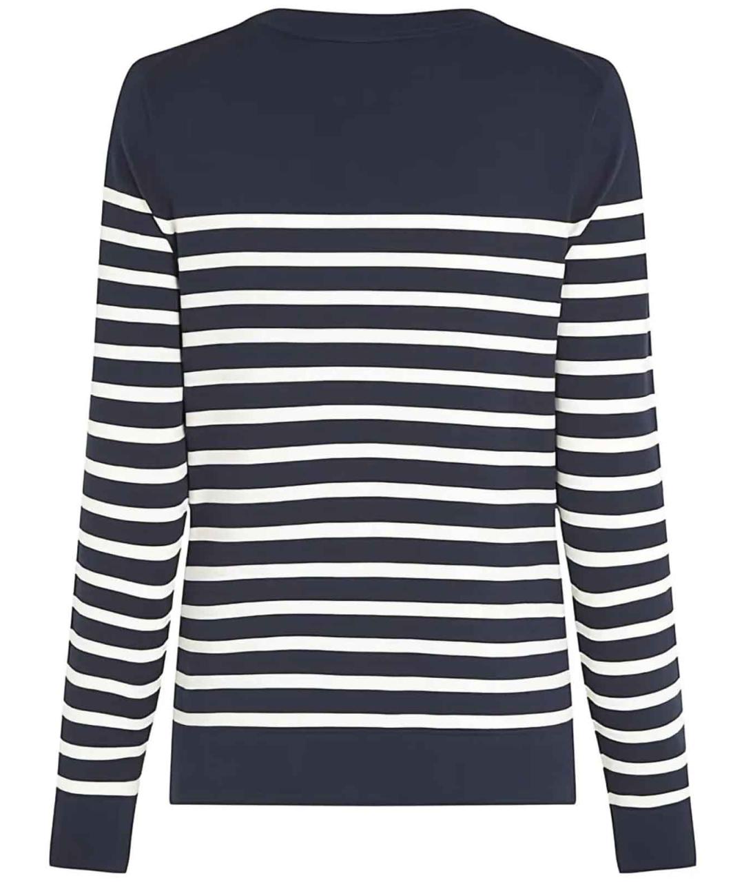 TOMMY HILFIGER Синий хлопковый джемпер / свитер, фото 2