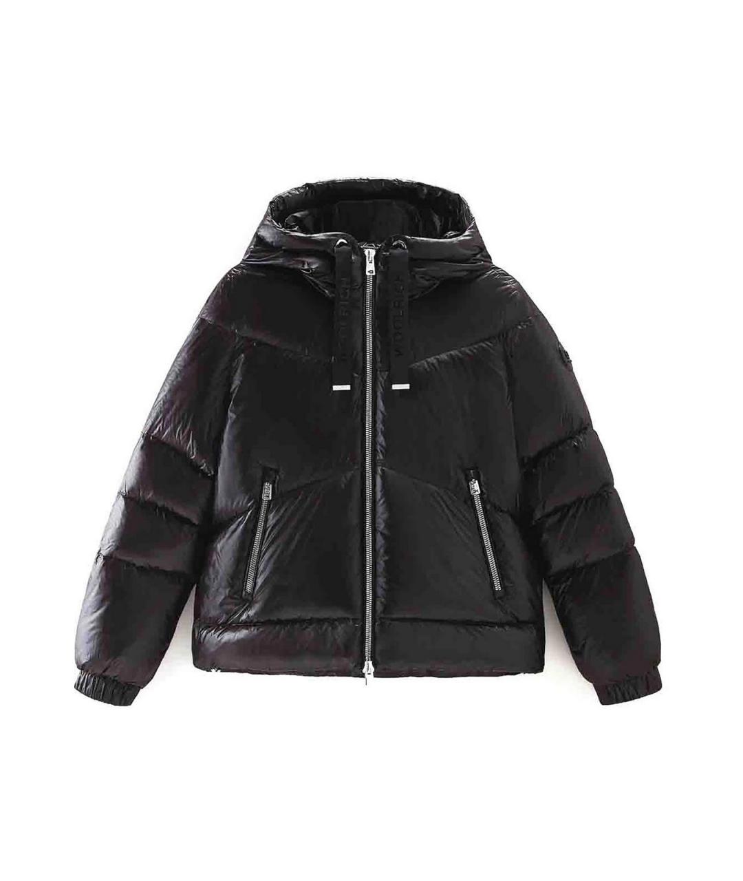 WOOLRICH Черная полиамидовая куртка, фото 1