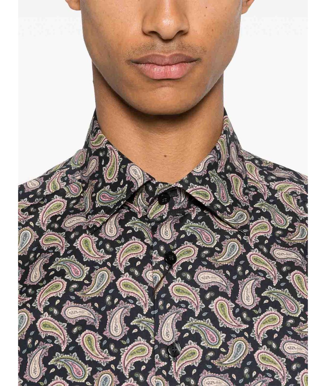 ETRO Мульти хлопковая кэжуал рубашка, фото 5