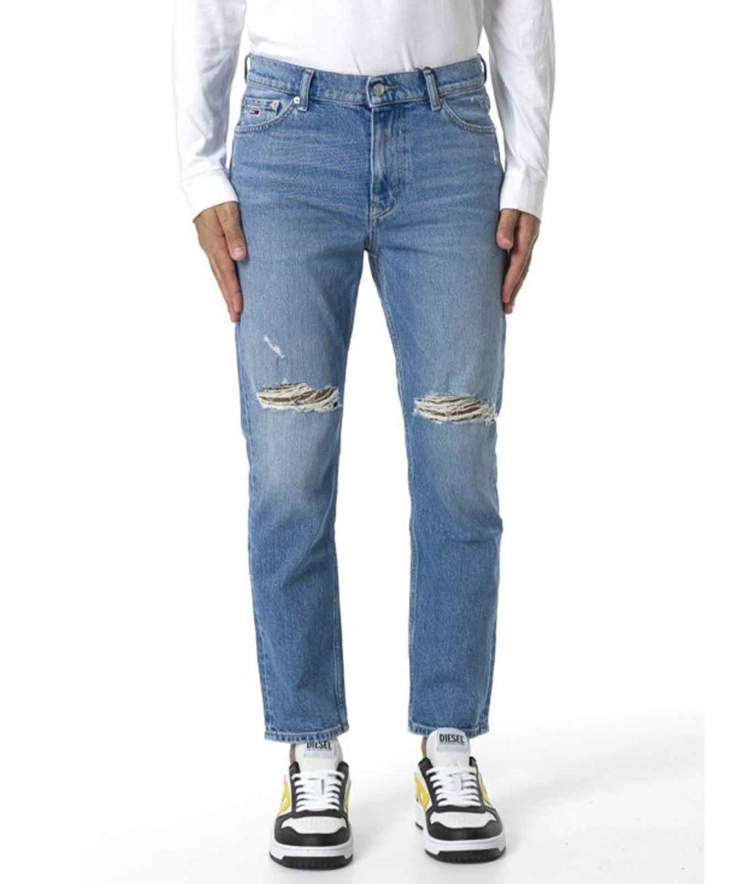 TOMMY HILFIGER Синие хлопковые джинсы, фото 2