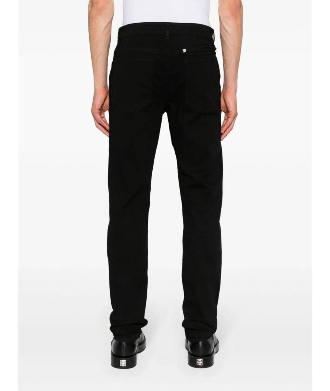 GIVENCHY Черные хлопковые джинсы скинни, фото 3