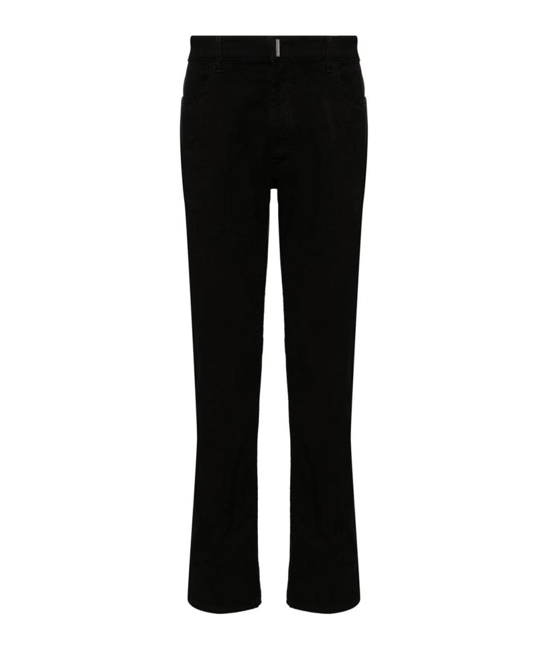 GIVENCHY Черные хлопковые джинсы скинни, фото 1