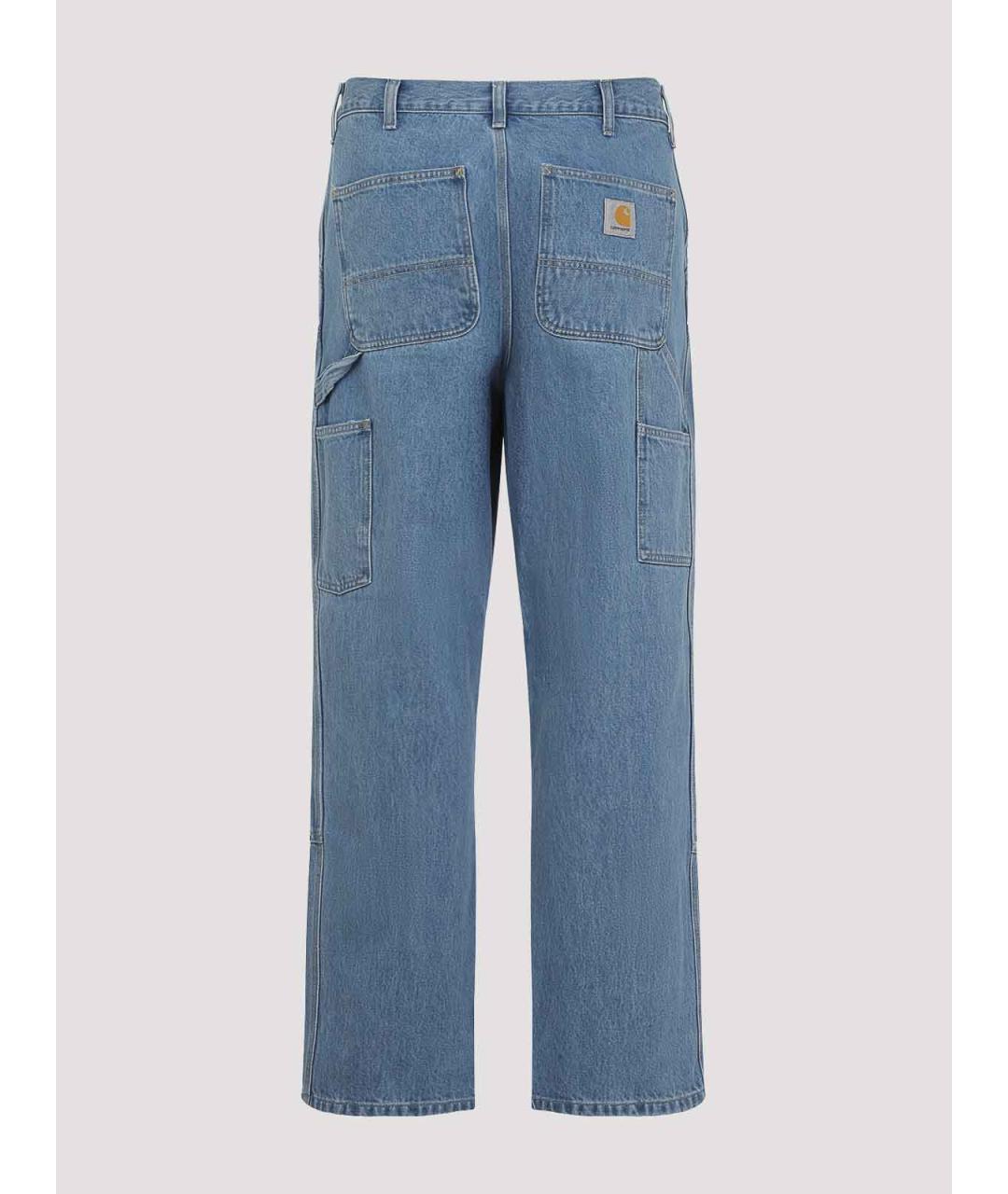 CARHARTT Синие хлопковые джинсы, фото 2