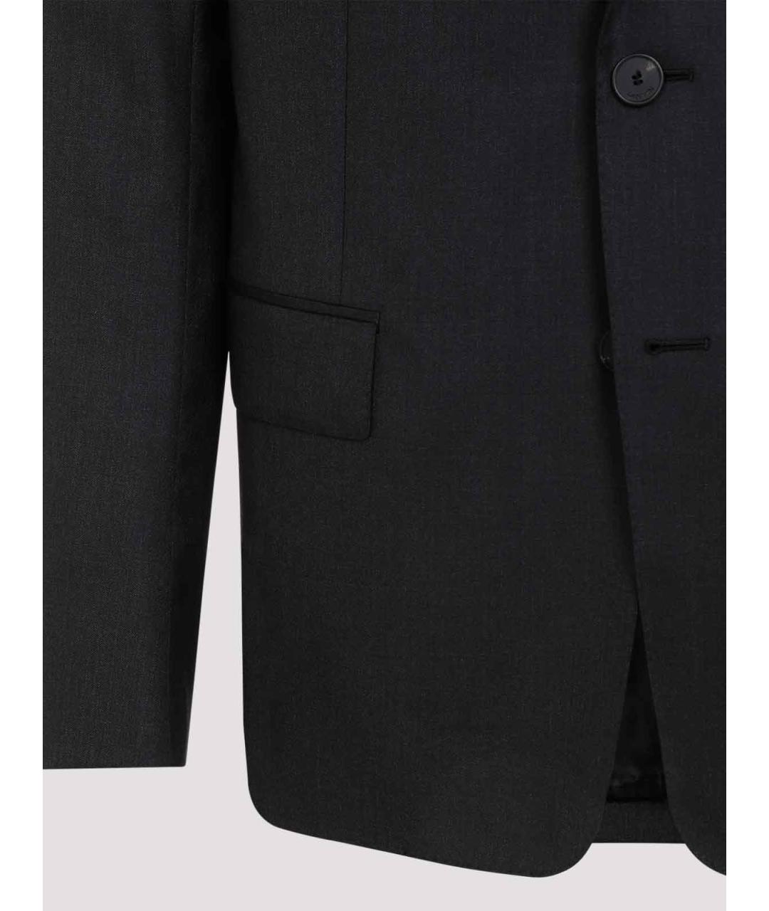 LANVIN Серая шерстяная куртка, фото 4