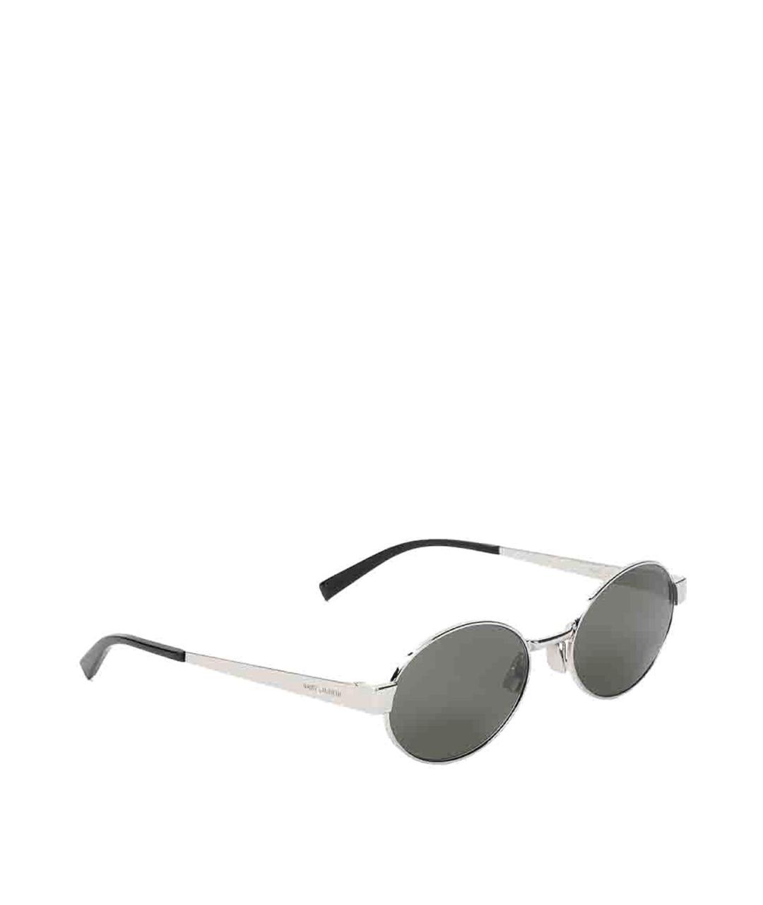 SAINT LAURENT Серые солнцезащитные очки, фото 1