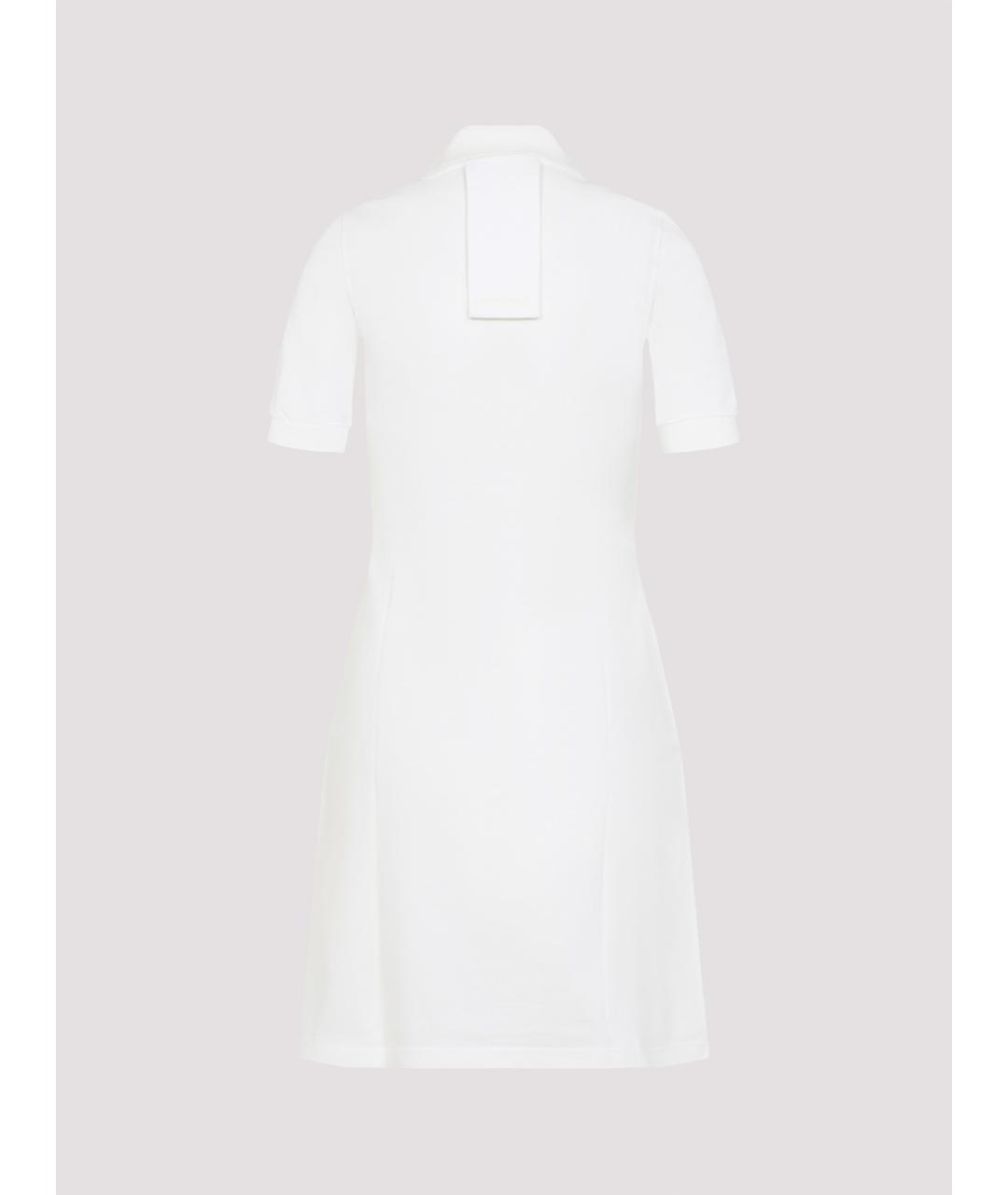 COURREGES Бежевое хлопковое повседневное платье, фото 2