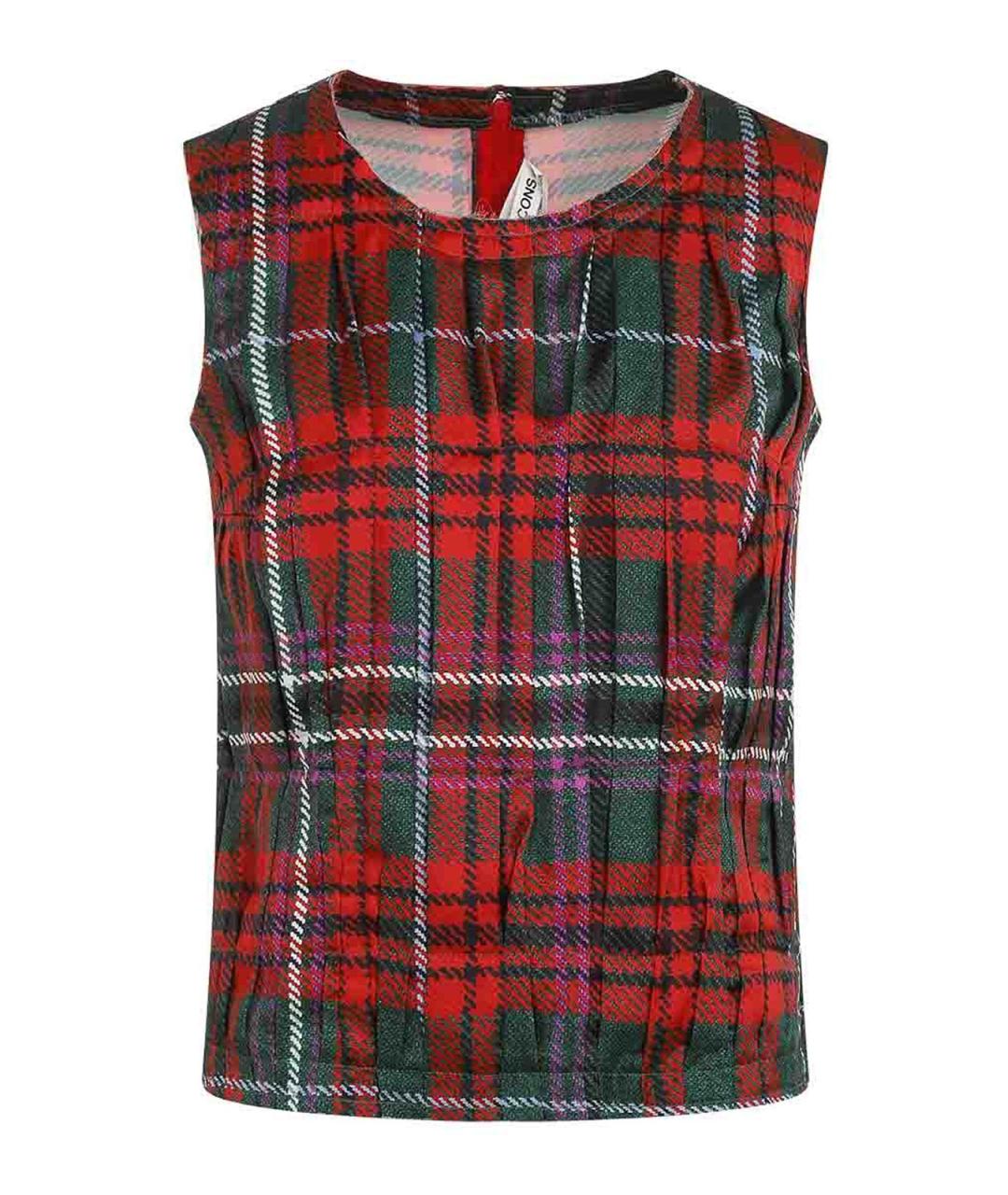 COMME DES GARÇONS Мульти полиэстеровая майка, фото 1