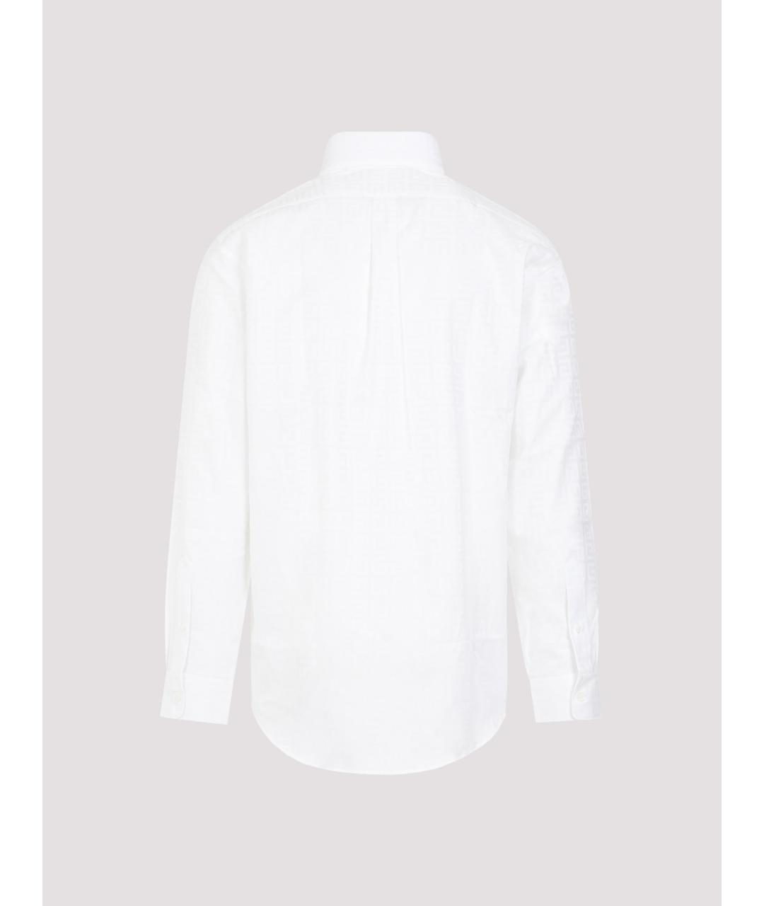 GIVENCHY Белая хлопковая классическая рубашка, фото 2
