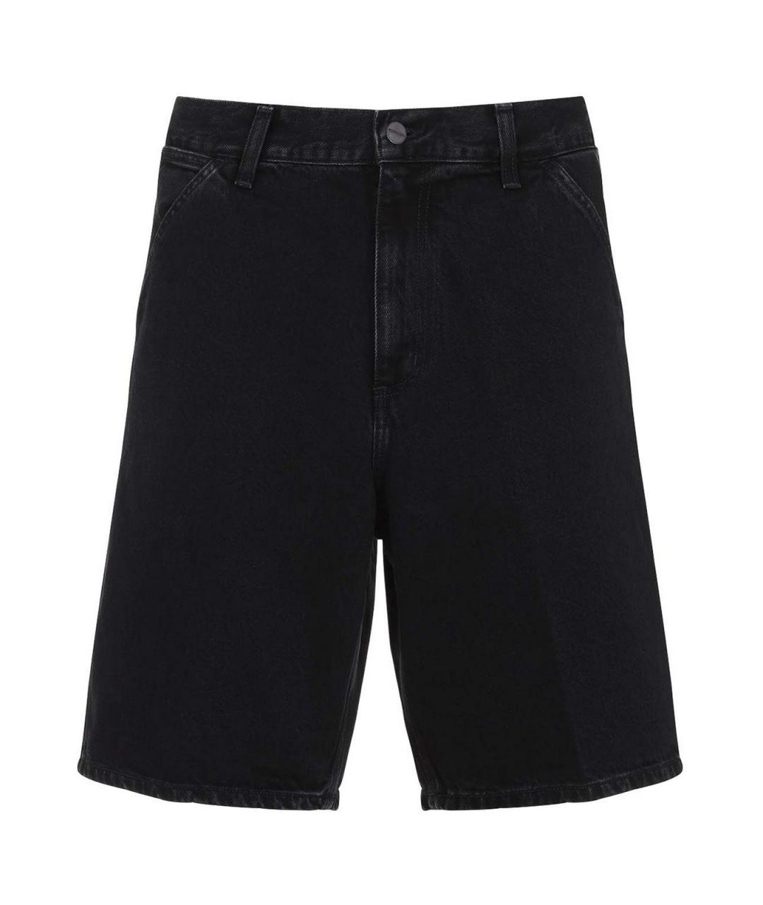 CARHARTT Черные хлопковые шорты, фото 1