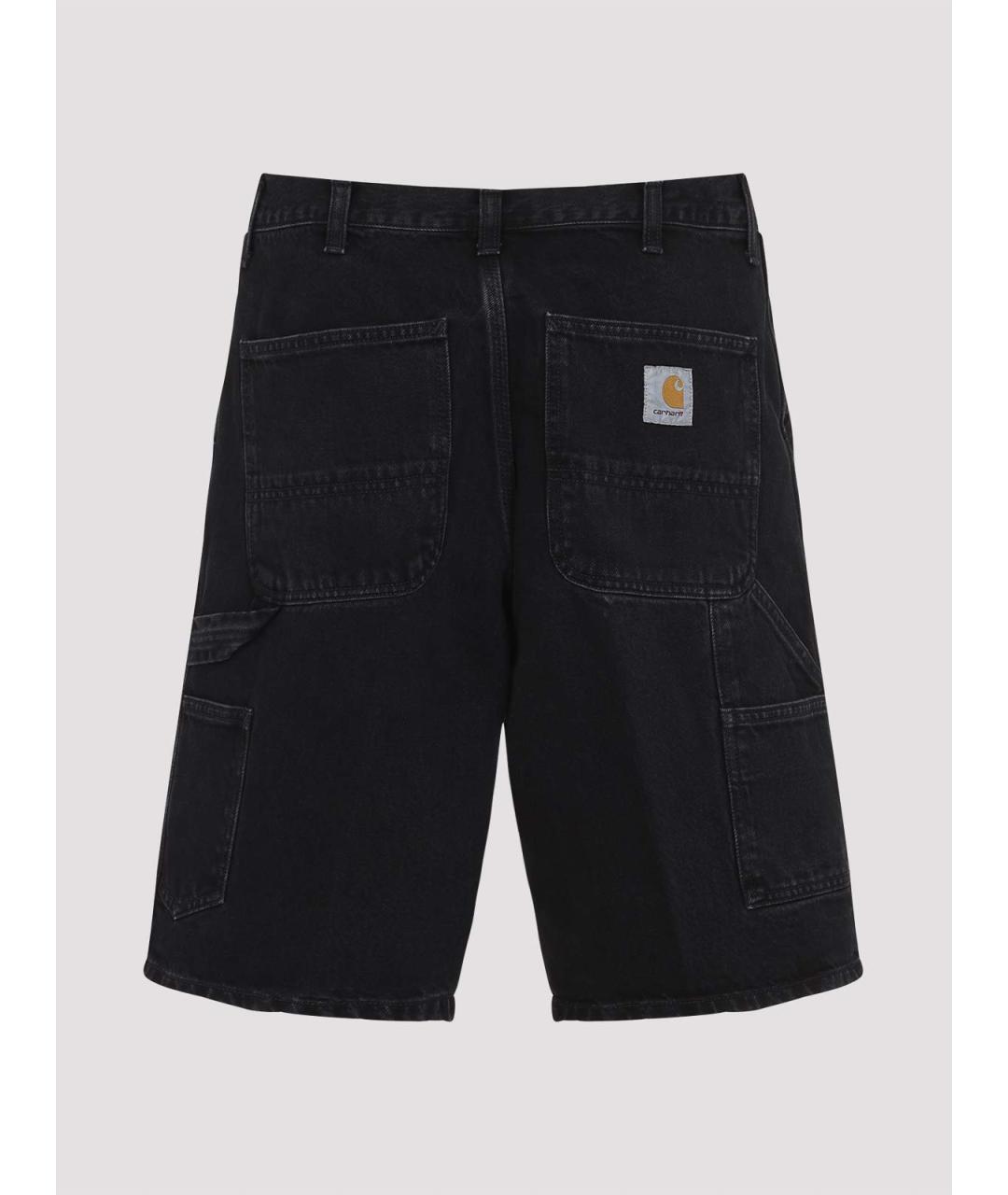 CARHARTT Черные хлопковые шорты, фото 2