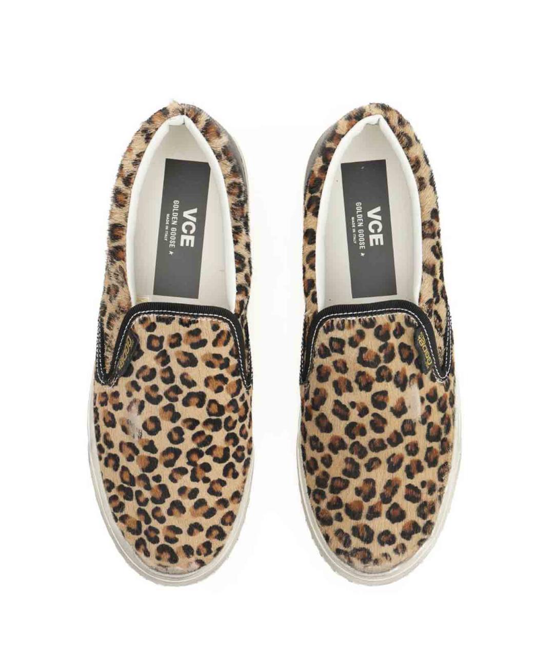 GOLDEN GOOSE Кожаные кроссовки, фото 5