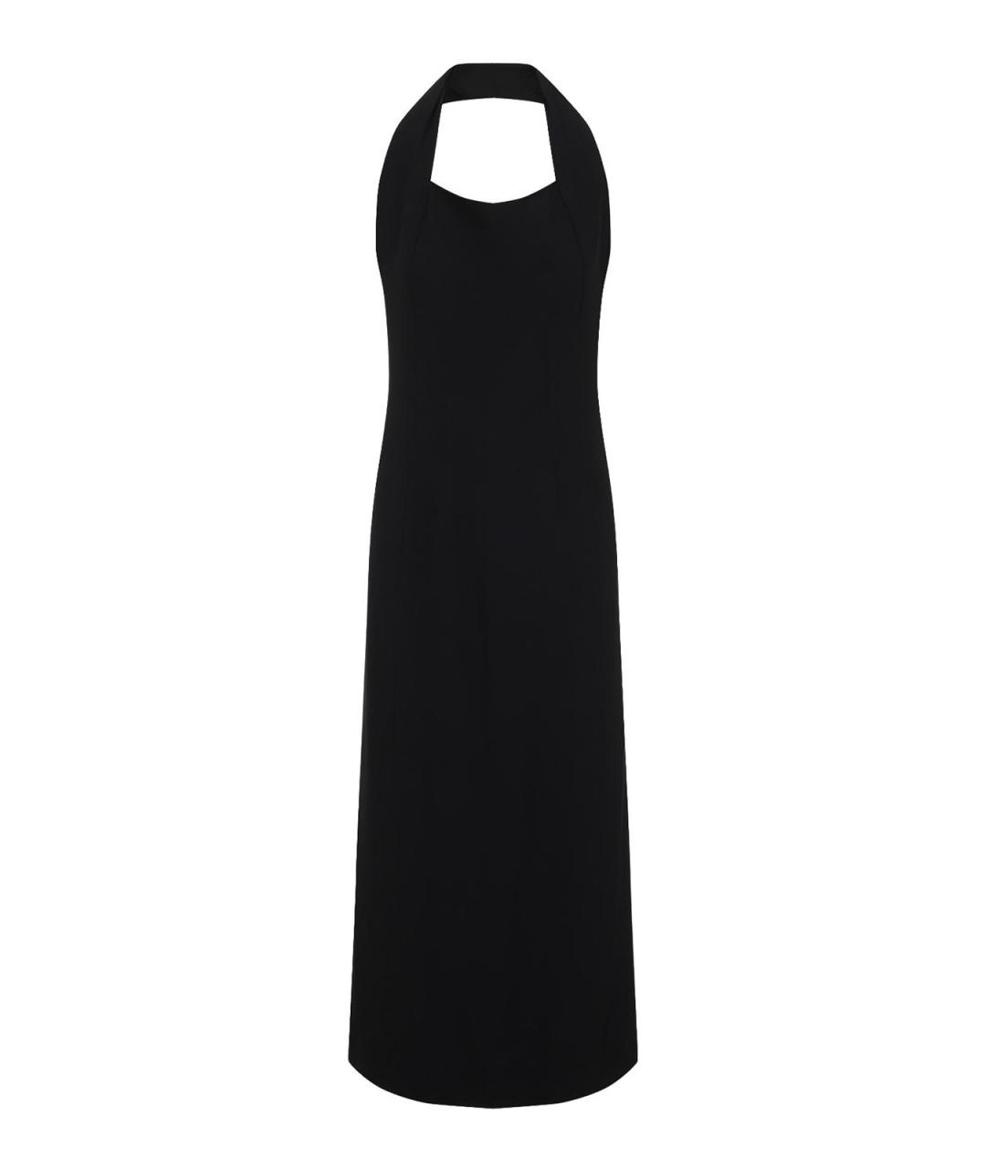 Carven Черное вискозное платье, фото 1