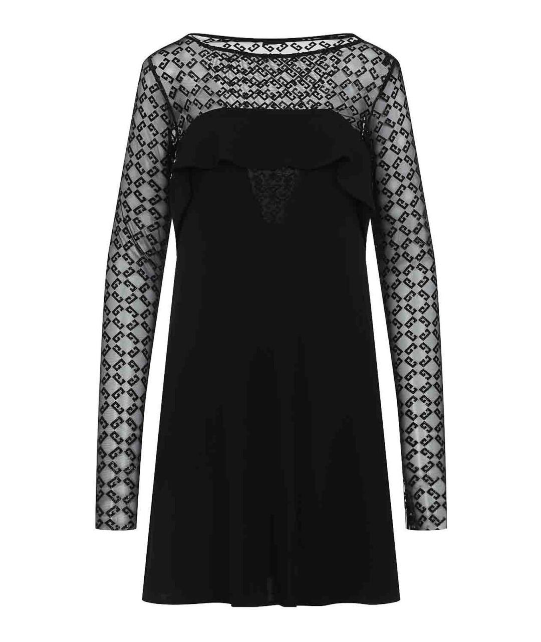 GIVENCHY Черное полиамидовое повседневное платье, фото 1