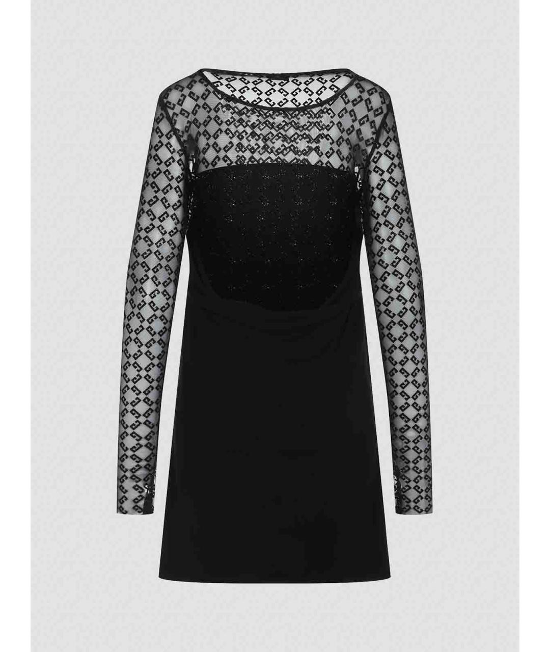 GIVENCHY Черное полиамидовое повседневное платье, фото 2