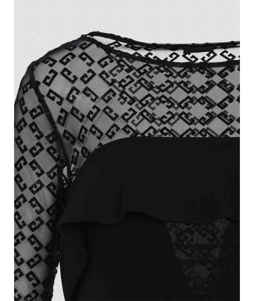 GIVENCHY Черное полиамидовое повседневное платье, фото 3
