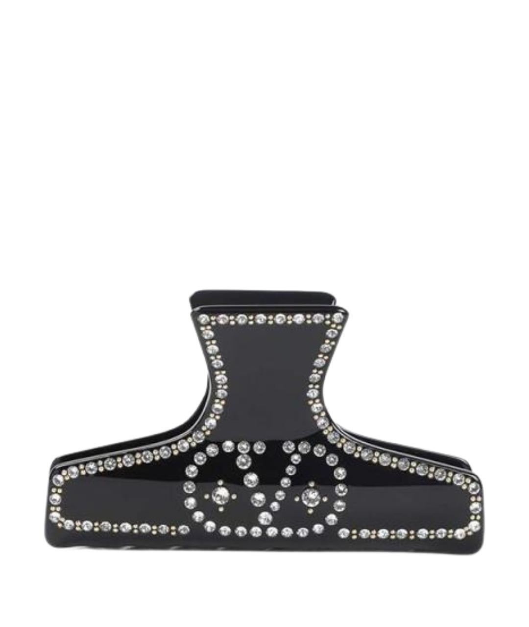 VALENTINO Черная заколка, фото 1
