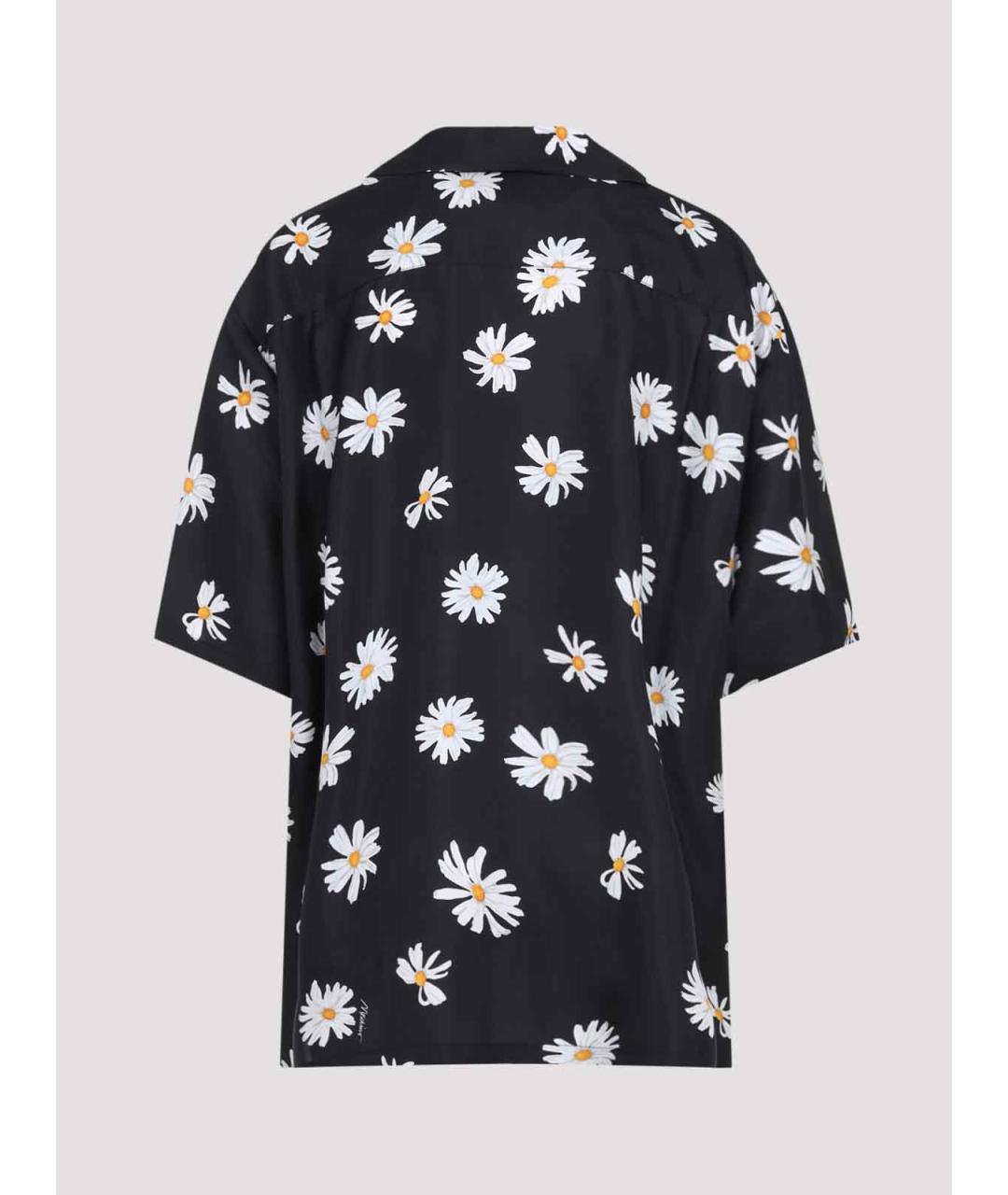 MOSCHINO Черная шелковая рубашка, фото 2