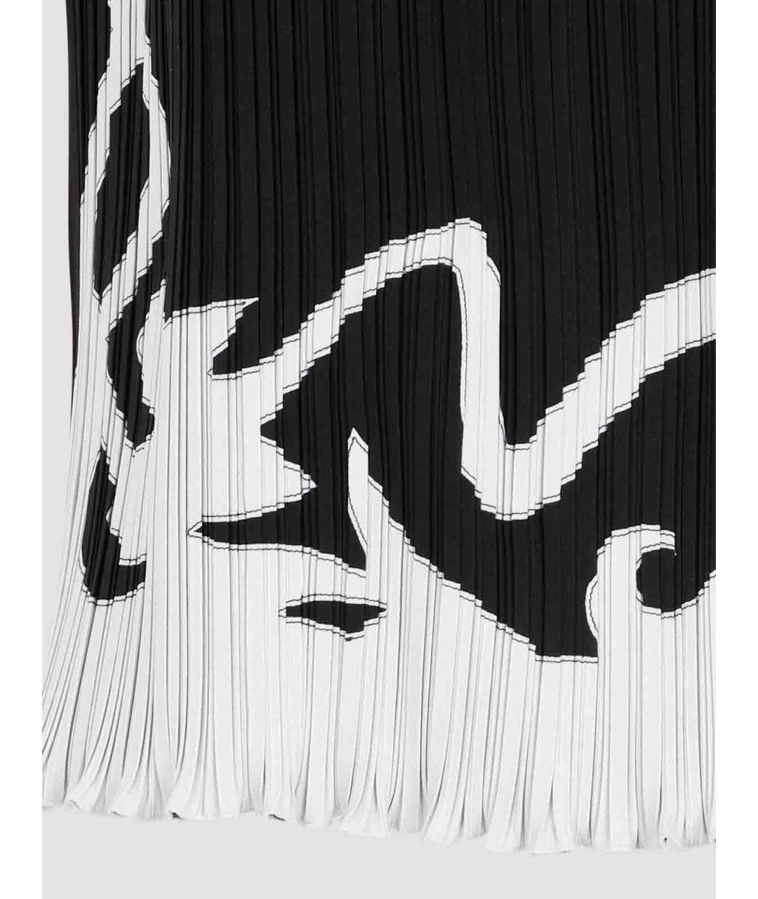 LANVIN Черная полиэстеровая майка, фото 4