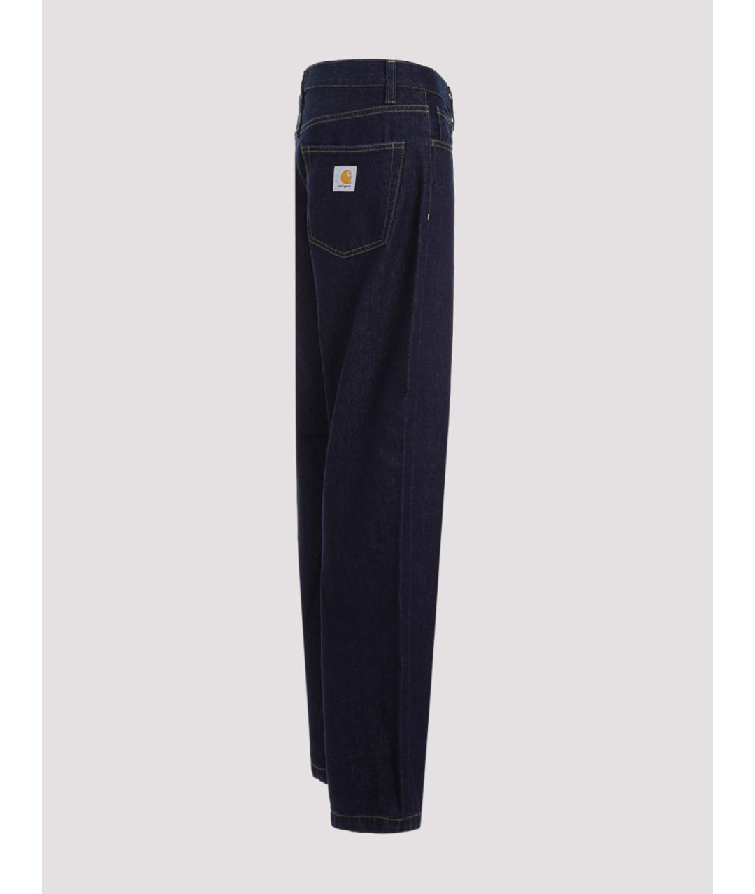 CARHARTT Синие хлопковые повседневные брюки, фото 3