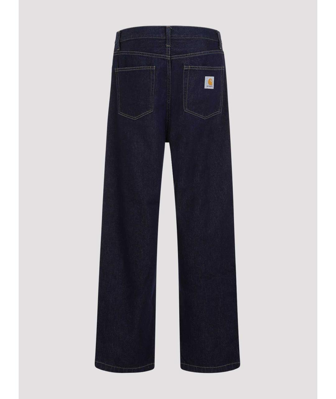 CARHARTT Синие хлопковые повседневные брюки, фото 2