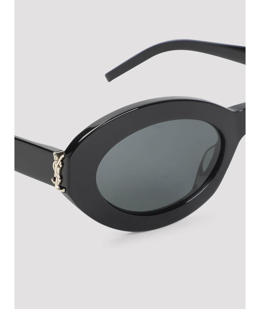 SAINT LAURENT Черные солнцезащитные очки, фото 3