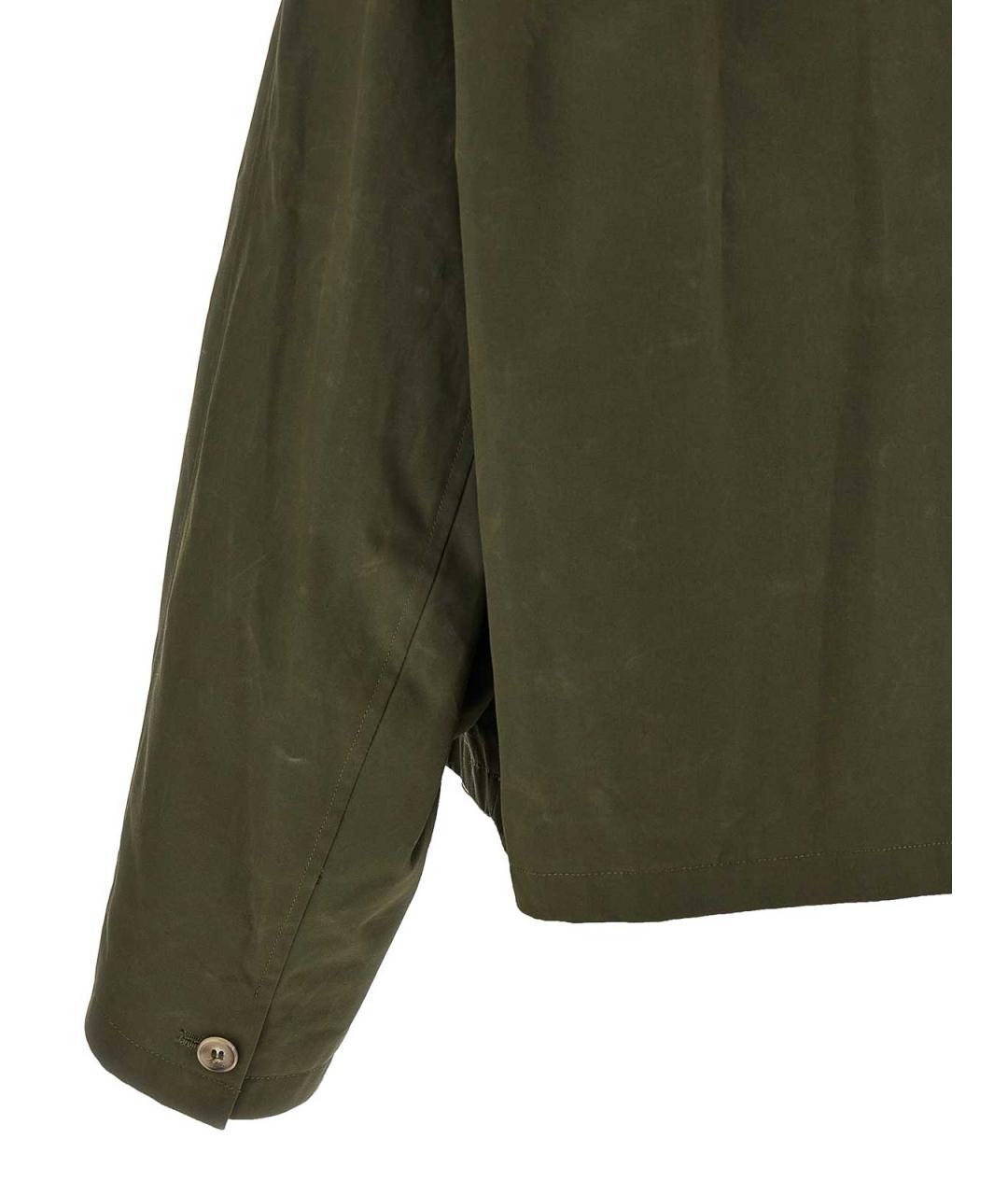 A.P.C. Зеленая хлопковая куртка, фото 4
