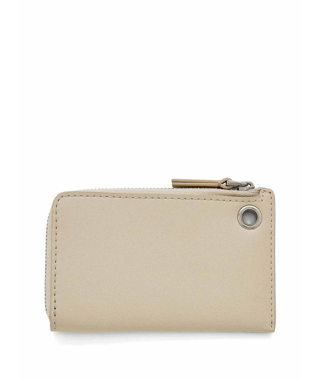 MARC JACOBS Серый кожаный кошелек, фото 3