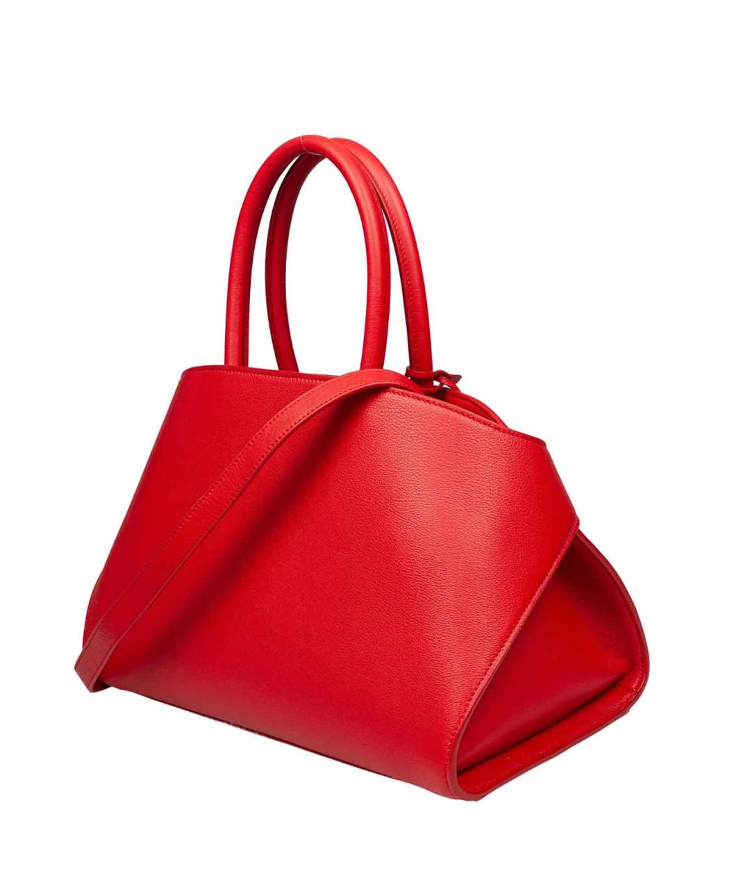 FERRAGAMO Красная кожаная сумка через плечо, фото 3