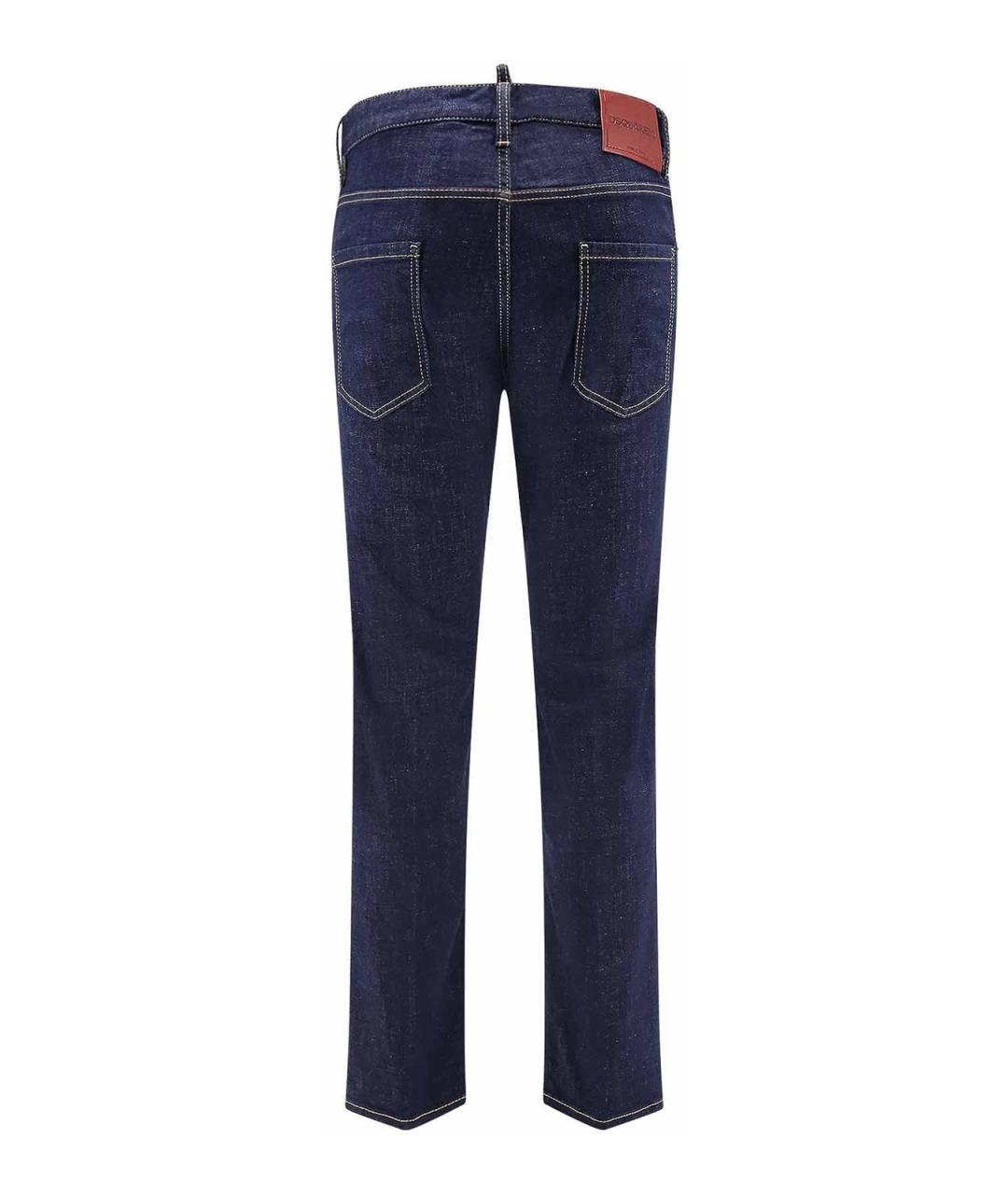 DSQUARED2 Синие хлопковые джинсы скинни, фото 2