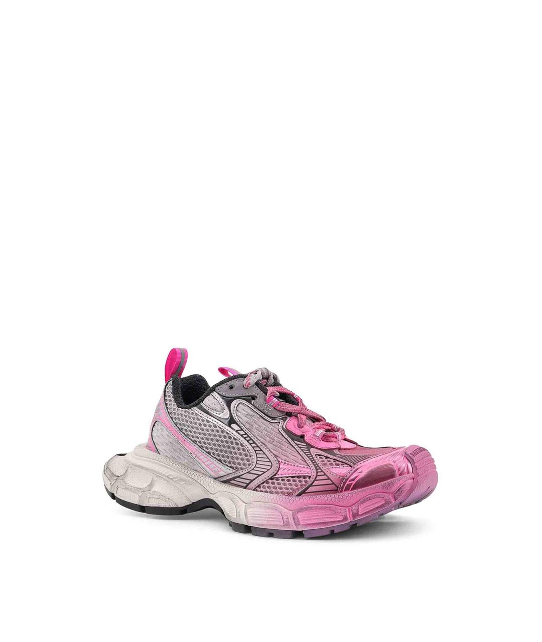 BALENCIAGA Розовые синтетические кроссовки, фото 2