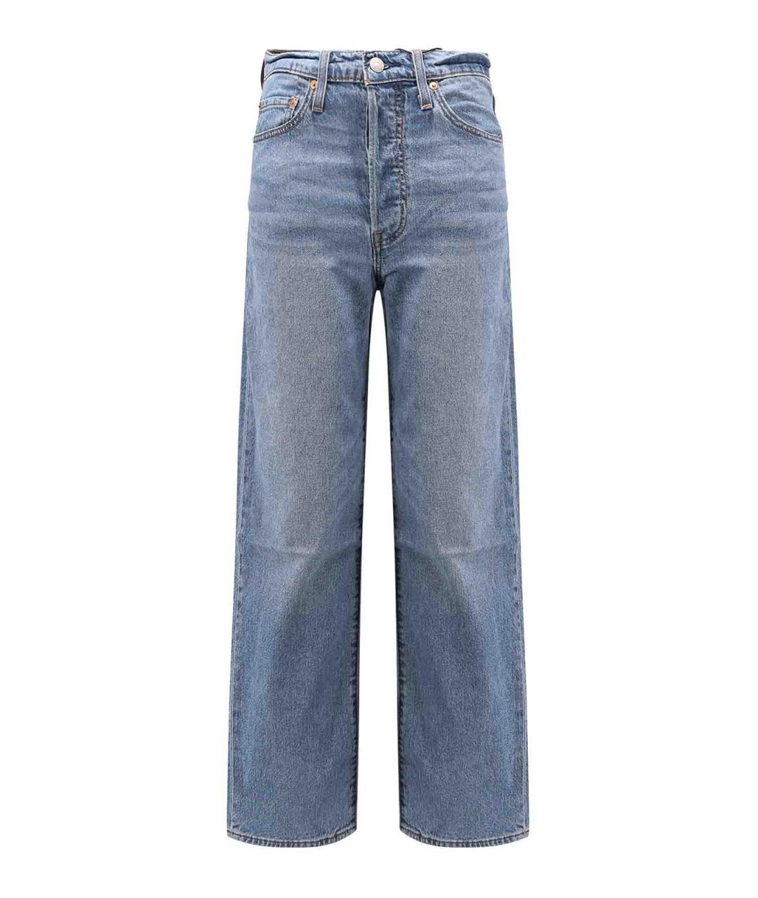 LEVI'S Синие хлопковые джинсы клеш, фото 1