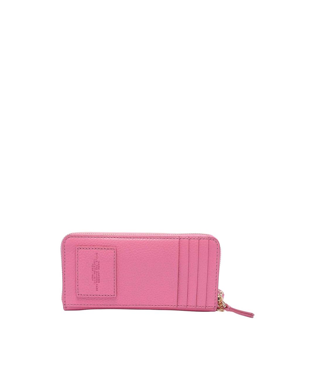 MARC JACOBS Бежевый кожаный кошелек, фото 3