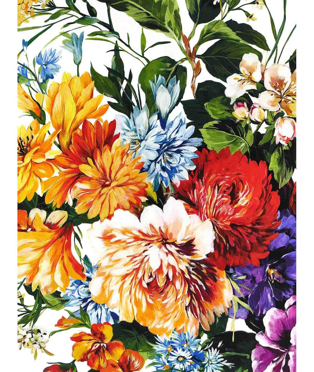 DOLCE&GABBANA Мульти шелковый шарф, фото 3