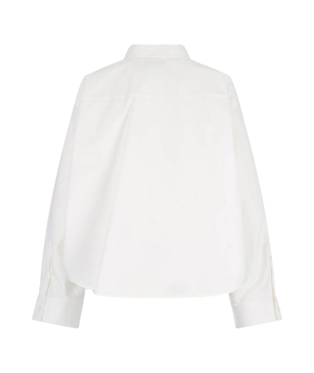 BALENCIAGA Белая хлопковая рубашка, фото 2