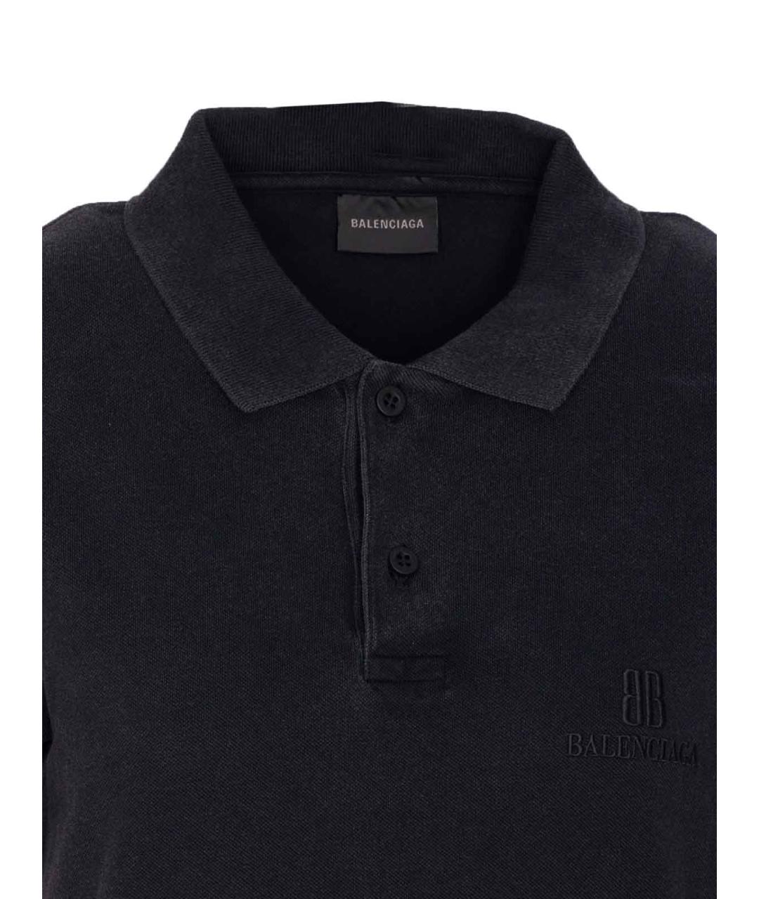 BALENCIAGA Черное полиэстеровое повседневное платье, фото 4