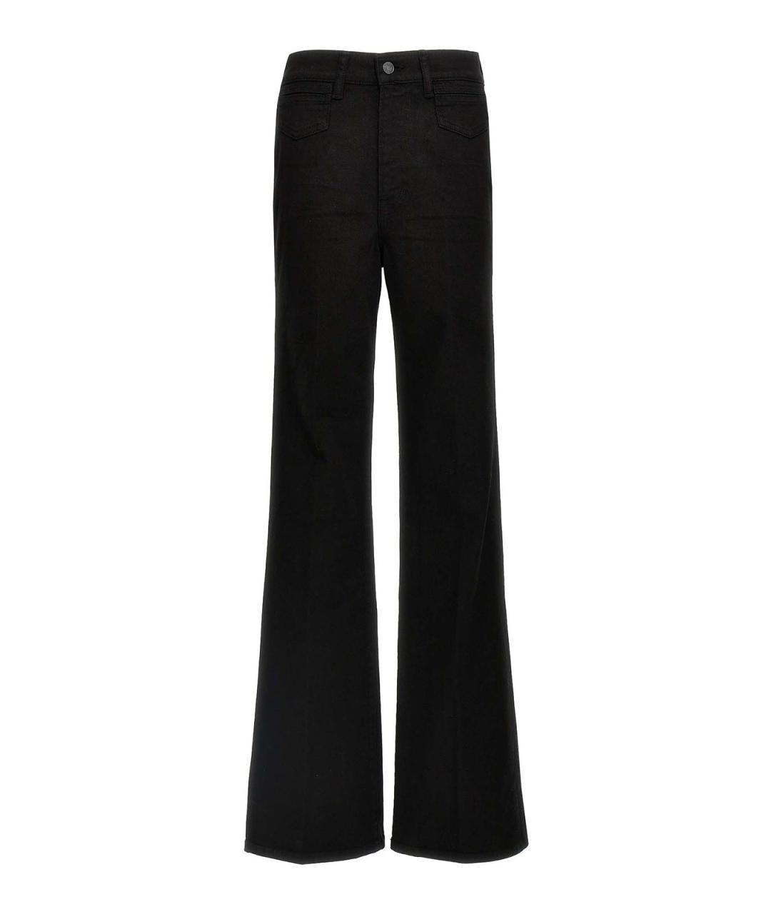 TOM FORD Черные хлопковые джинсы клеш, фото 1