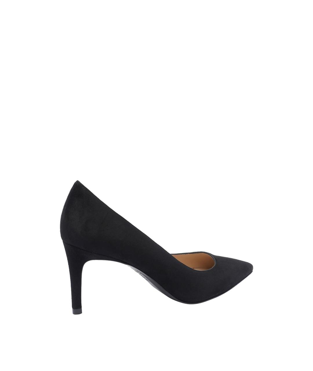 STUART WEITZMAN Черные замшевые туфли, фото 3