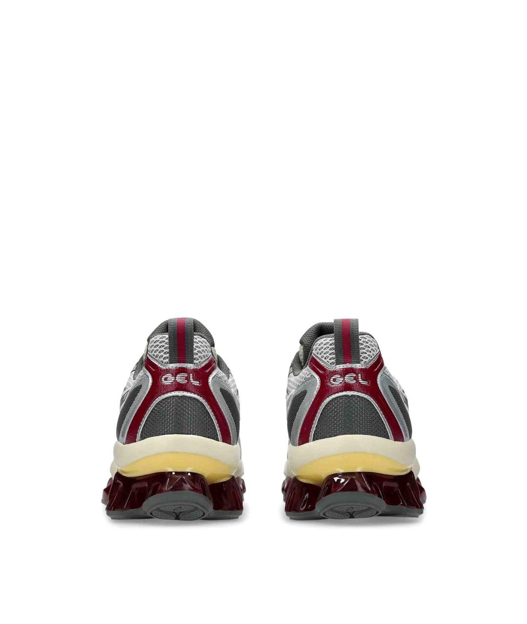 ASICS Бордовые кожаные низкие кроссовки / кеды, фото 2