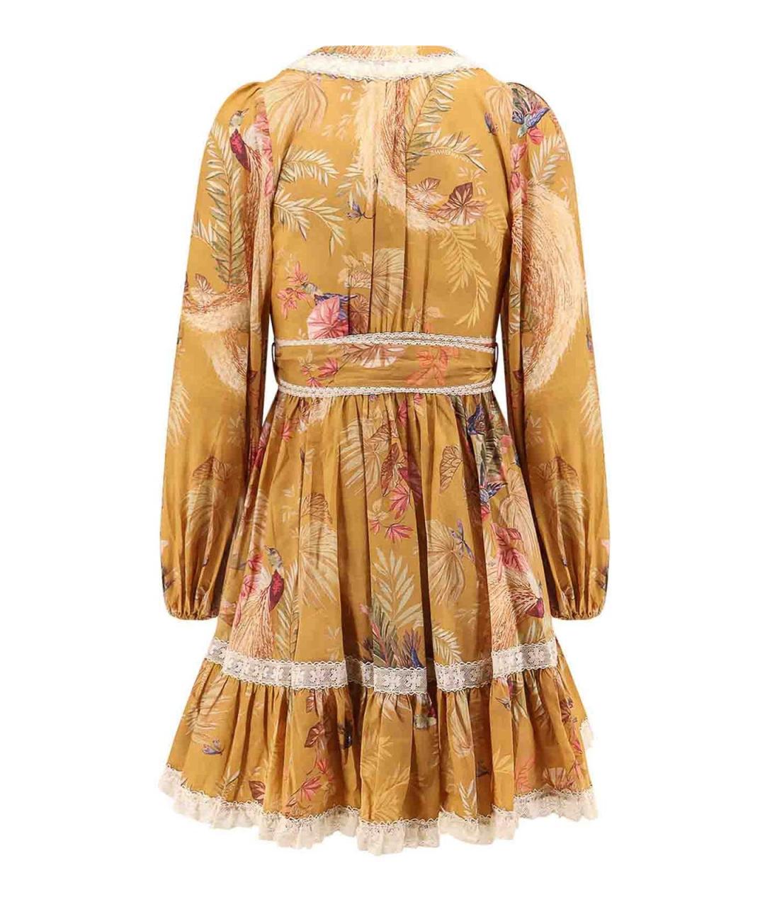 ZIMMERMANN Мульти хлопковое повседневное платье, фото 2
