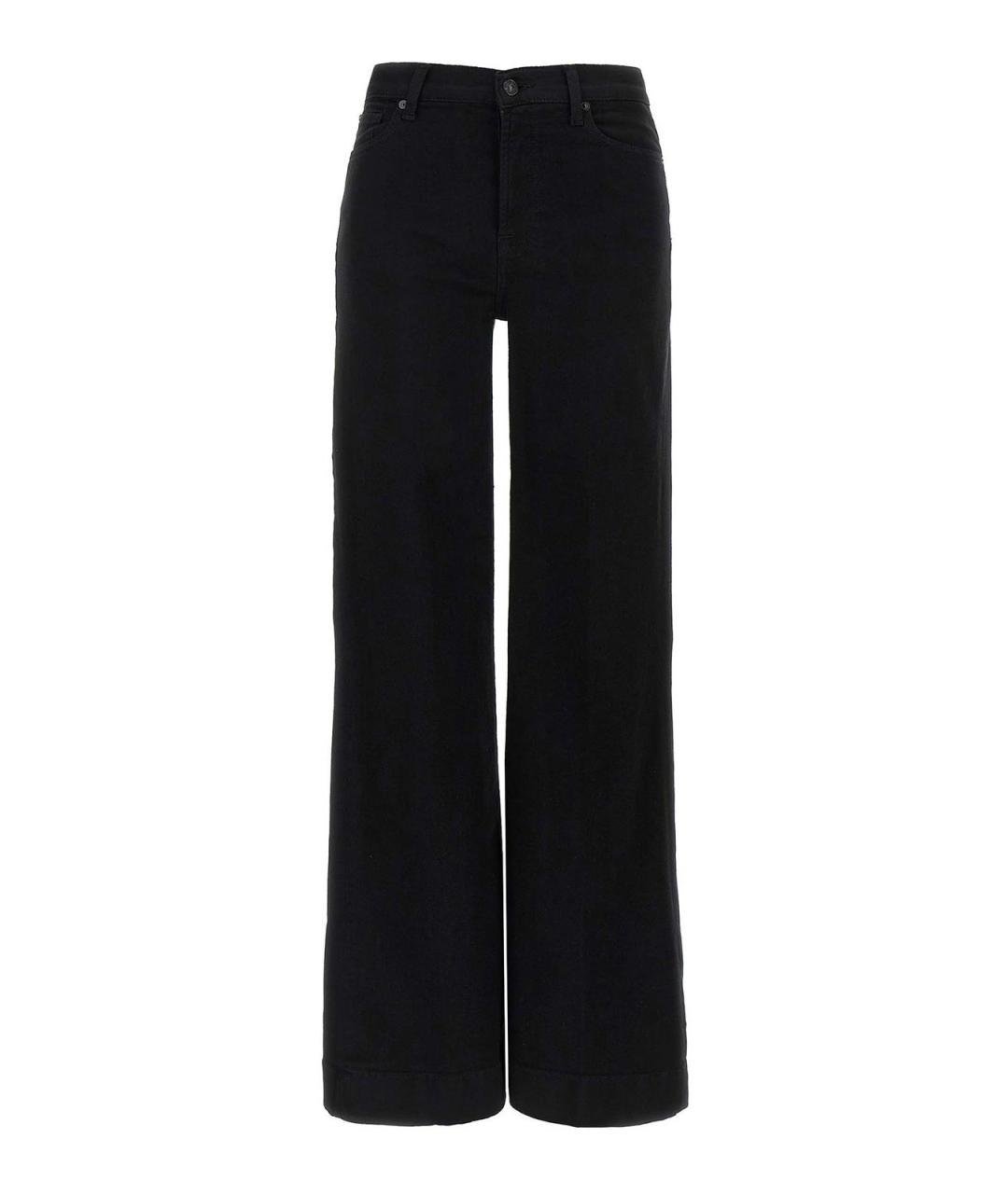 7 FOR ALL MANKIND Черные джинсы клеш, фото 1