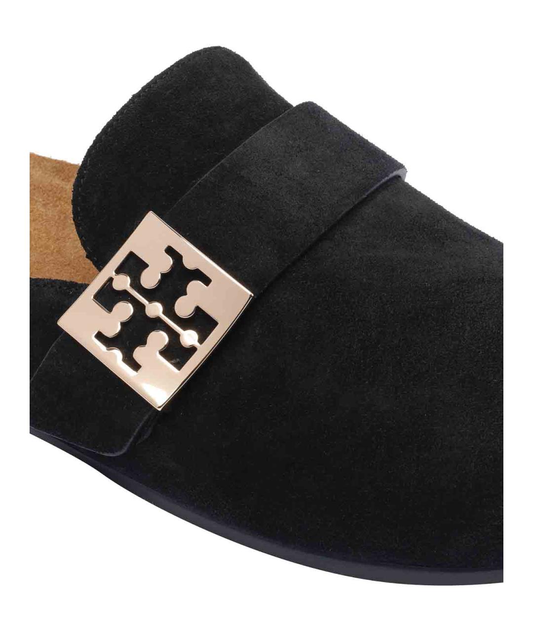 TORY BURCH Черные замшевые мюли, фото 4