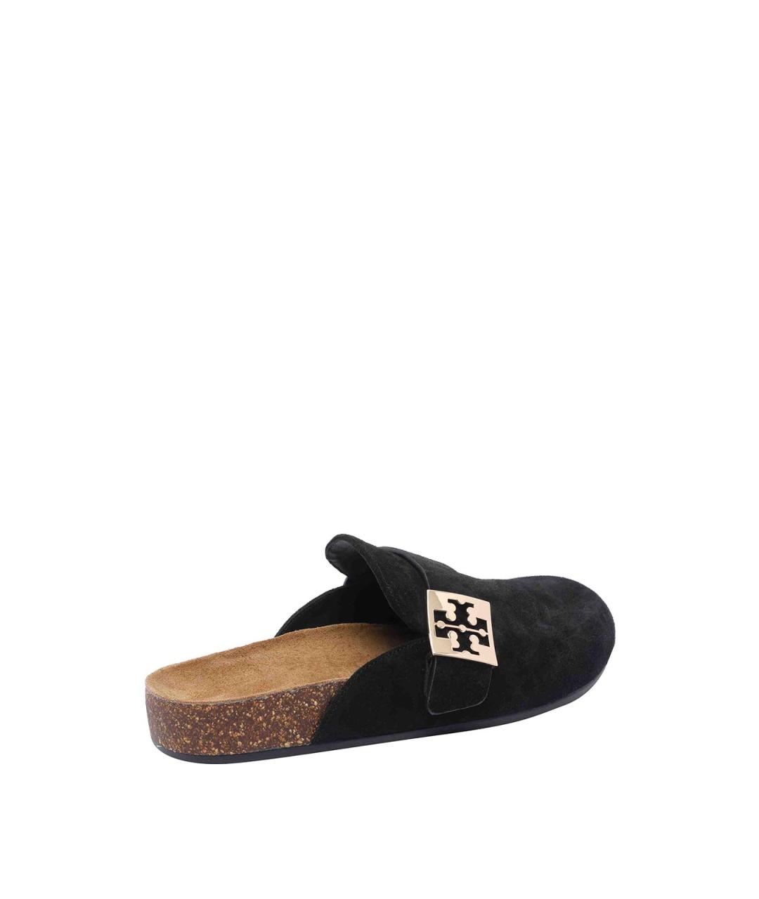TORY BURCH Черные замшевые мюли, фото 3