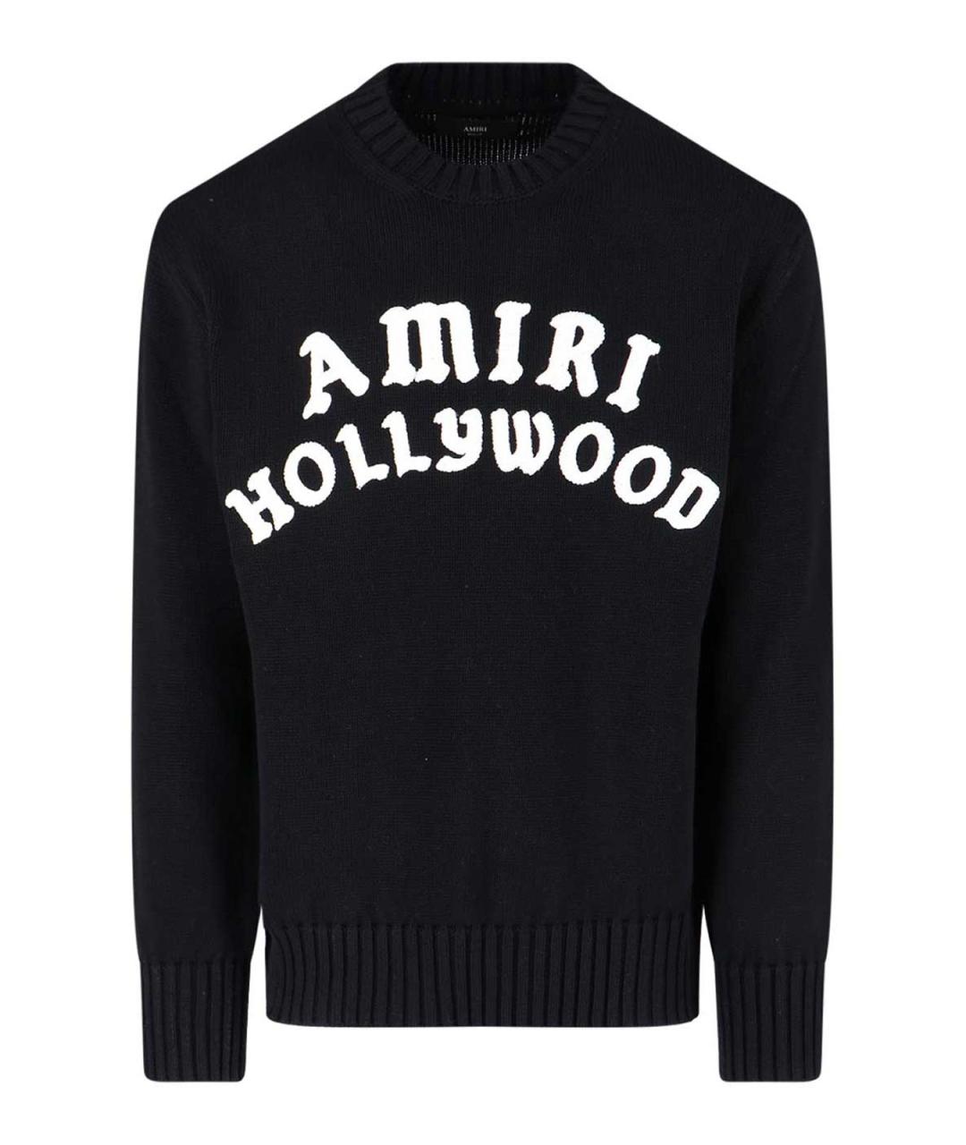 AMIRI Черный хлопковый джемпер / свитер, фото 1