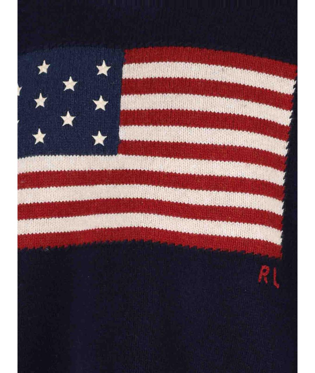 POLO RALPH LAUREN Синий хлопковый жилет, фото 3