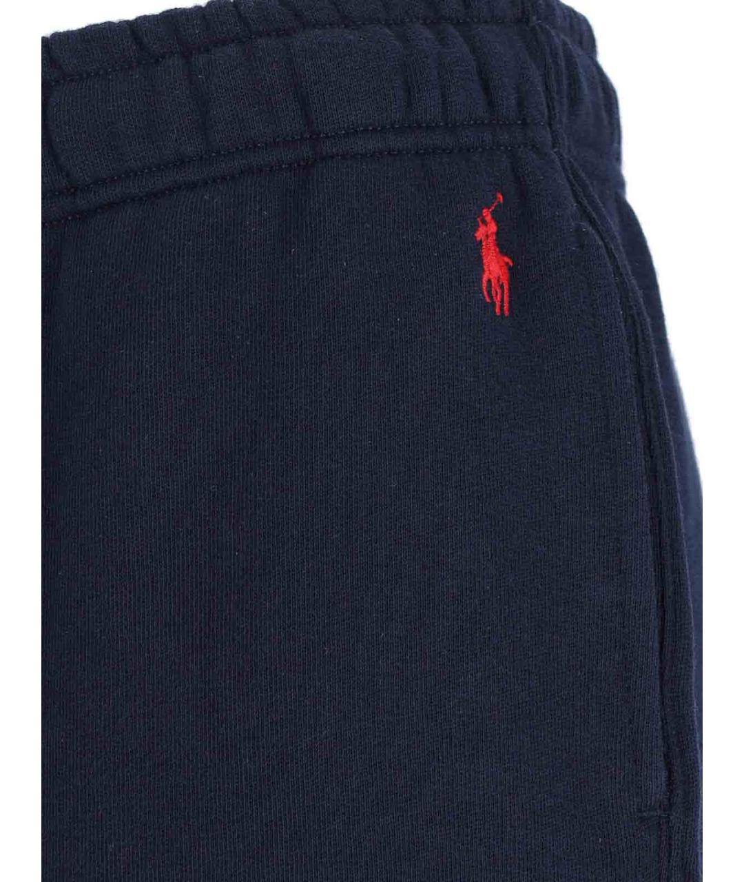 POLO RALPH LAUREN Синие хлопковые шорты, фото 4
