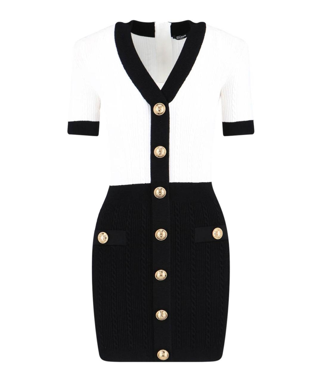 BALMAIN Мульти вискозное повседневное платье, фото 1